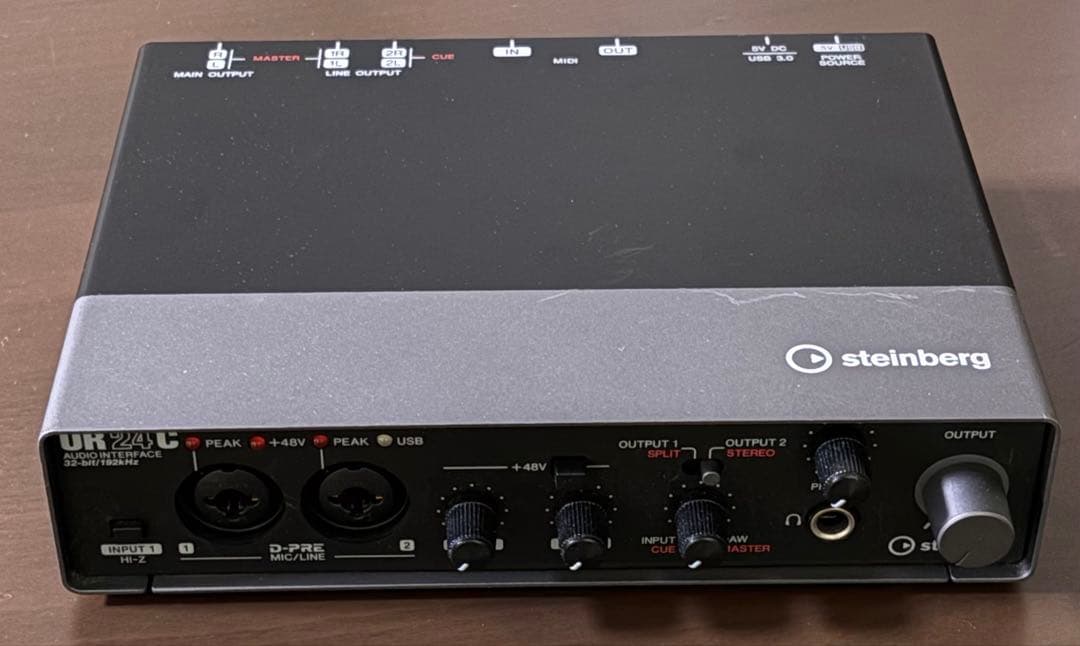 Steinberg UR24C オーディオインターフェイス(本体のみ)