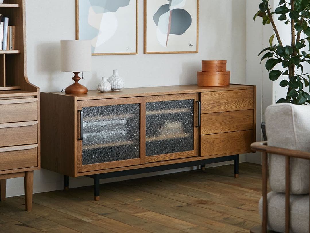 展示アウトレット品 CRASH GATE ジンロⅡ サイドボード キャビネット1