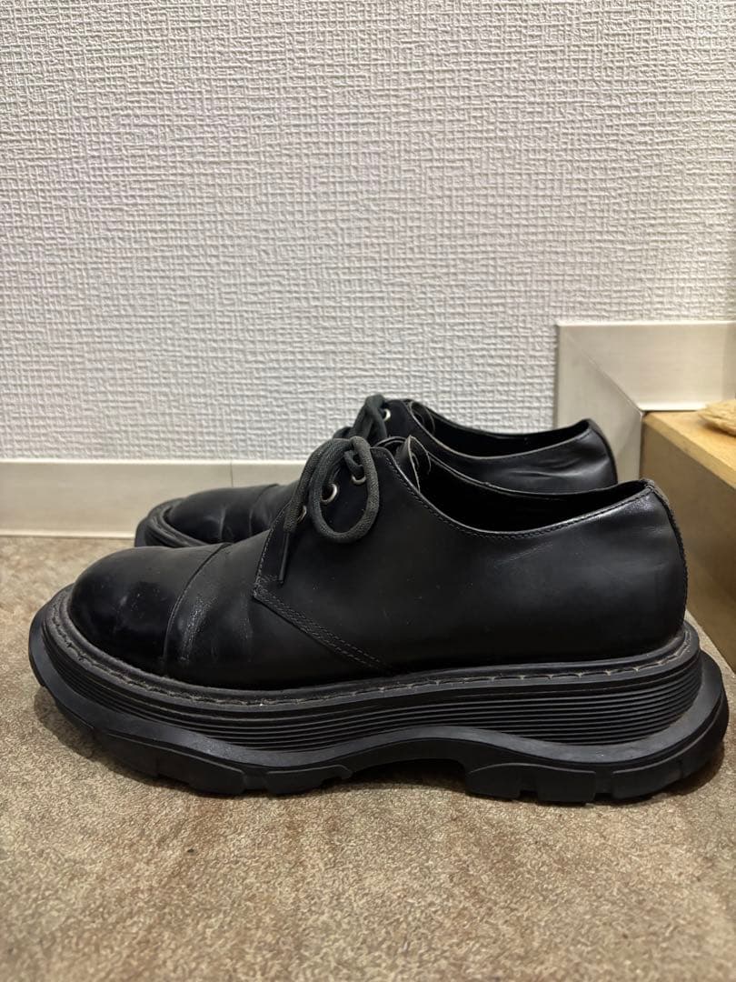 アレキサンダーマックイーン00s レザーシューズ
