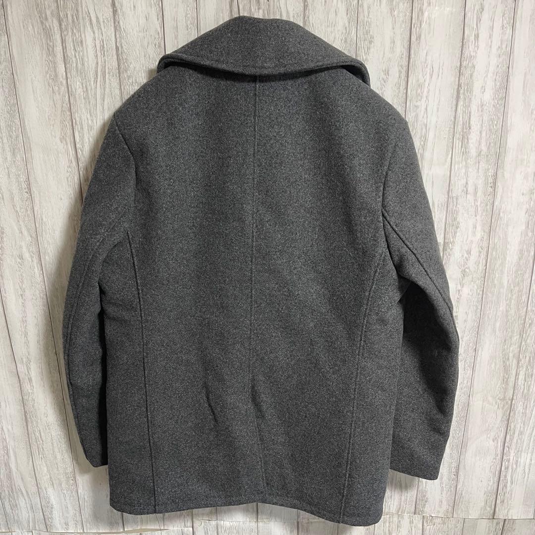 ホワイトラビット☆ Schott ピーコート グレー キルティング