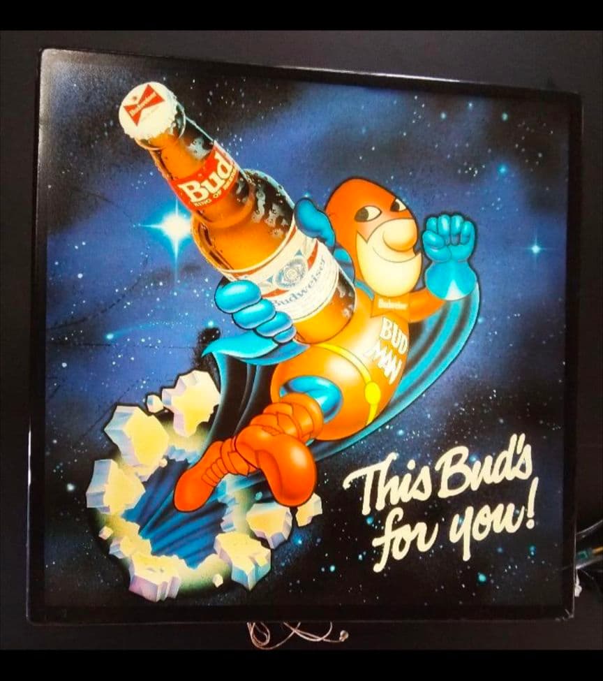 クアーズビール、キングコブラ、バドマン、全3種　電飾ミラーサイン