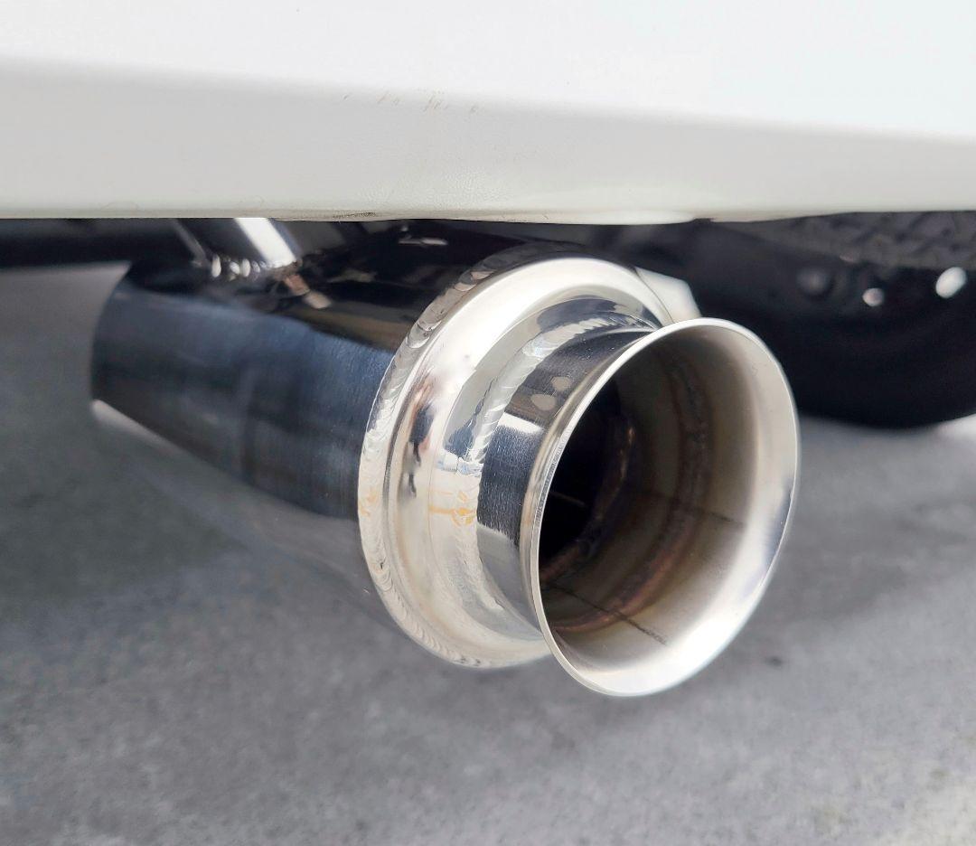 bハイゼットカーゴアトレーS700V(W)S710V(W)砲弾型マフラーカッター