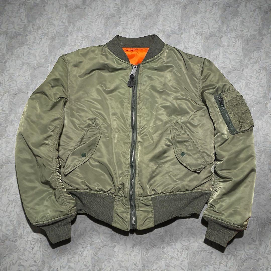 ジャケット・アウター 90s alpha reversible MA-1 flight jacket