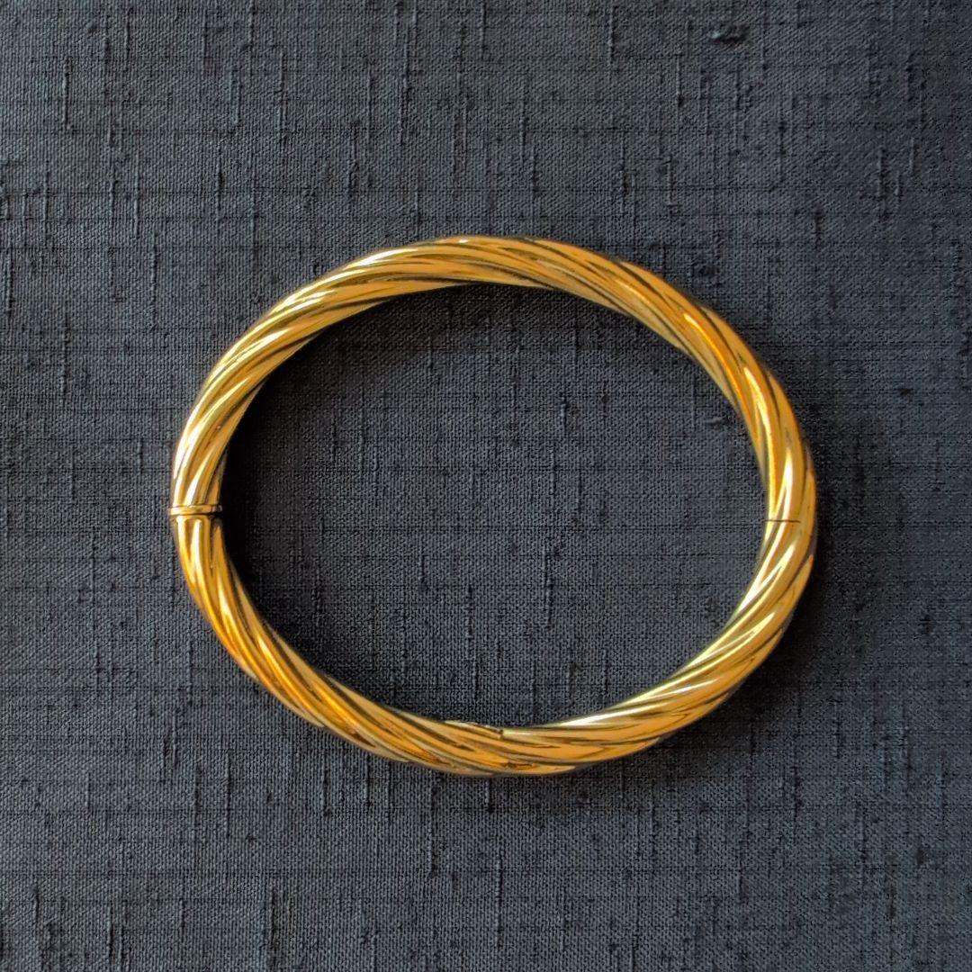 UNOAERREウノアエレ K18 バングル ブレスレット 14.3g