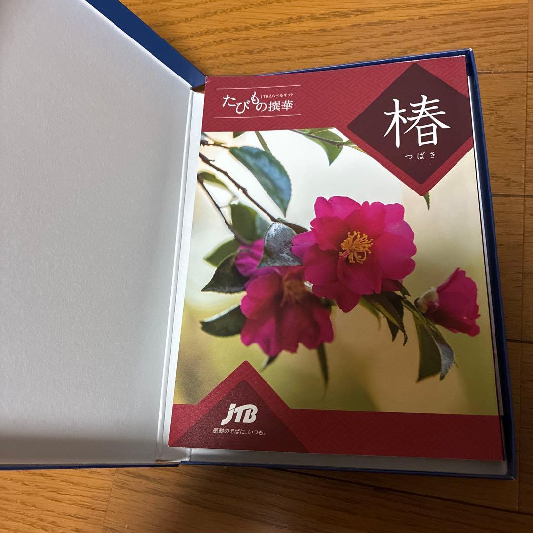 カタログギフト　JTBたびもの撰華　椿