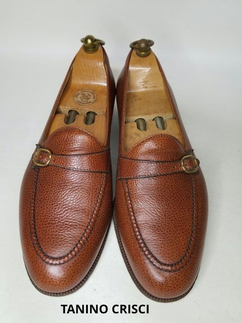 TANINO CRISCI バックル付きシングルモンクローファー 25 cm