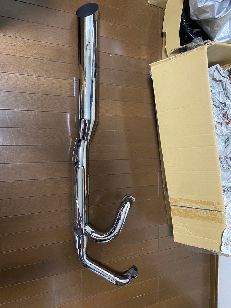 と！ ドラッグスター250 スリップオンマフラー