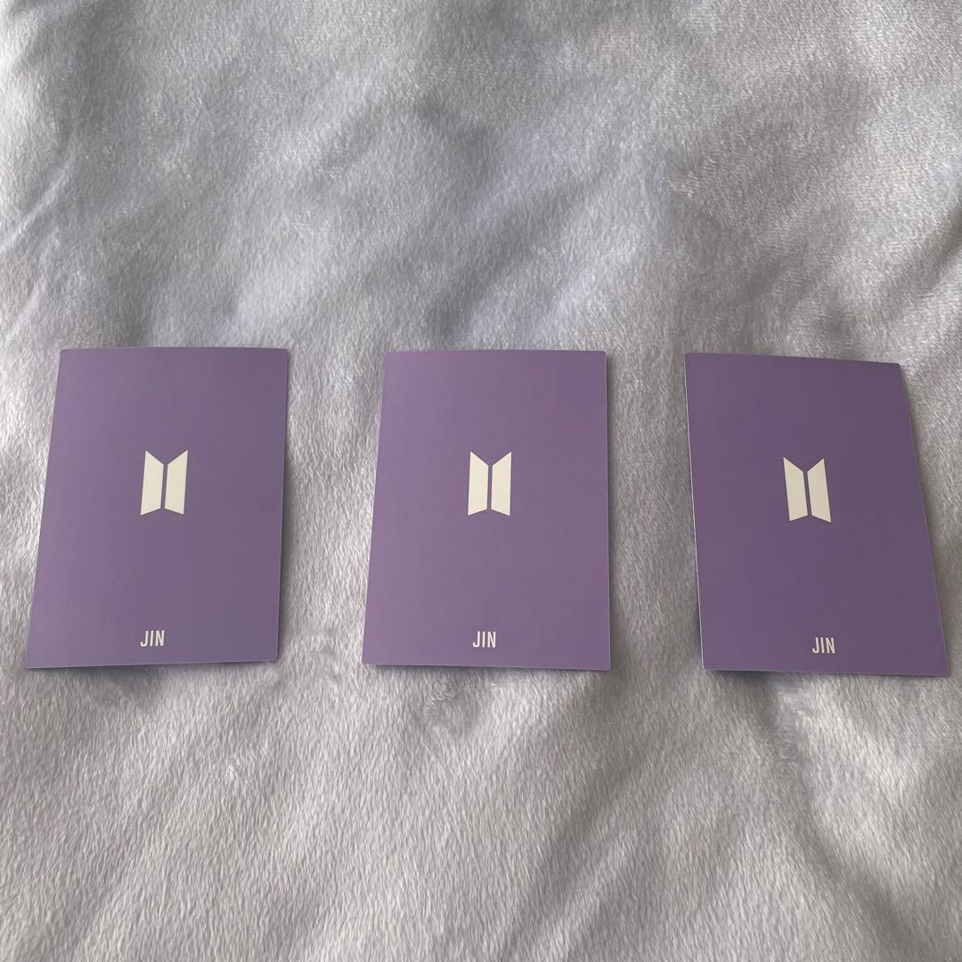 BTS ジン JIN トレカ　コンプ　フォーチュンボックス　ミニフォト