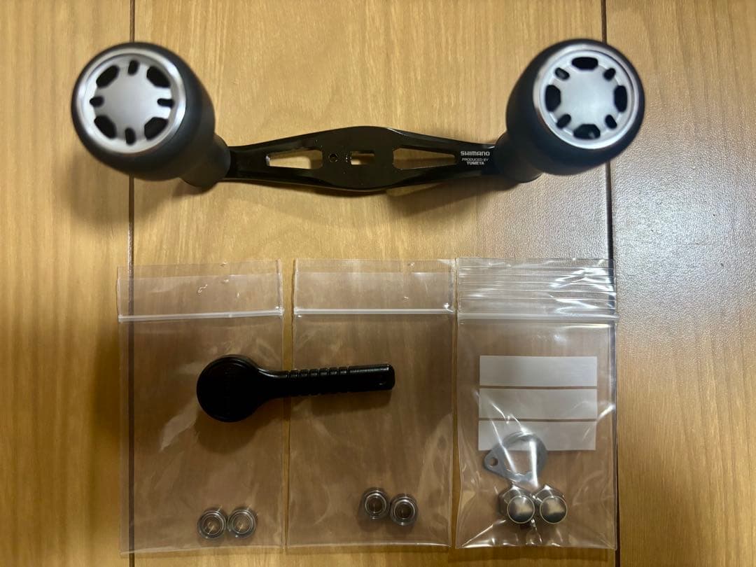 【美品】シマノ 夢屋 ウルトラストロングハンドル 48mm ＢＨ-1