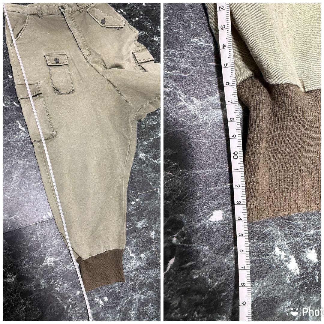 glamb グラム サルエルカーゴパンツ　ジョガー　フレディ　ミリタリー　1