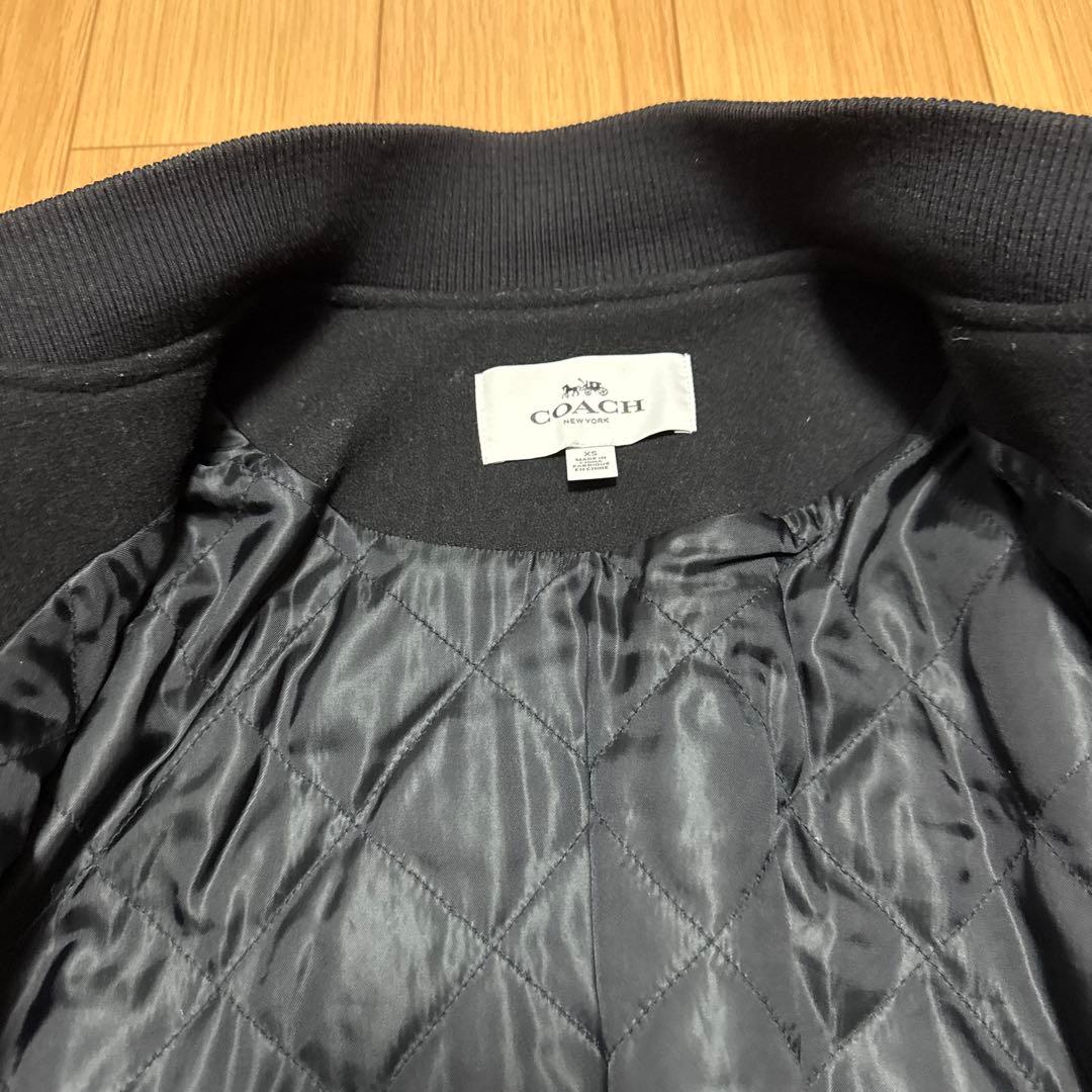 COACH スタジャン ブラック XS