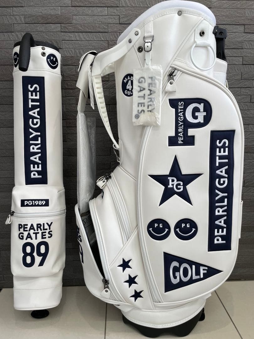 パーリーゲイツ　PEARLYGATES SMILE キャディバッグ（親子）