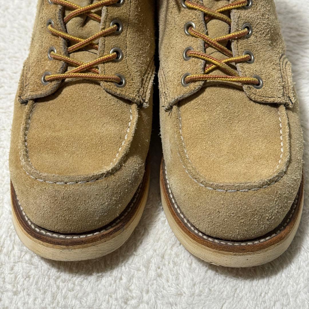 RED WING 8173 スエードモックトゥ 刺繍タグ 9E 27cm 90s