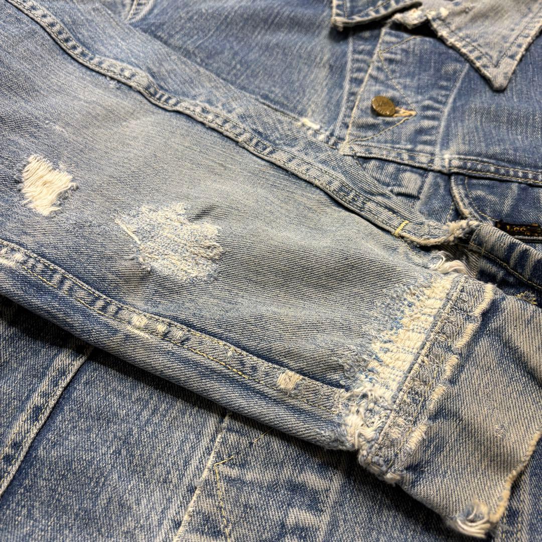 60-70s lee 101-J LONG デニムジャケット 四角黒タグ