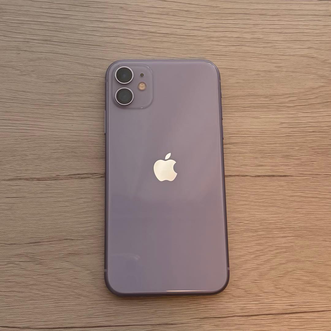 Apple iPhone 11 64GB パープル SIMフリー 初期化済