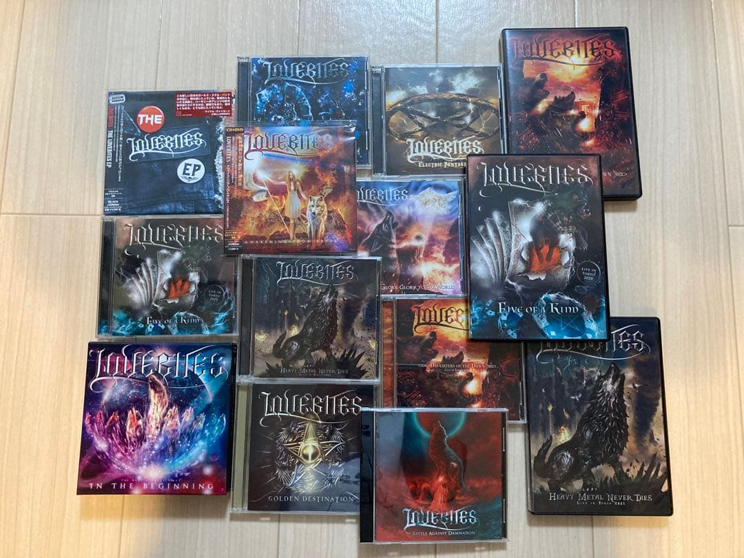 LOVEBITES CD＆DVDセット