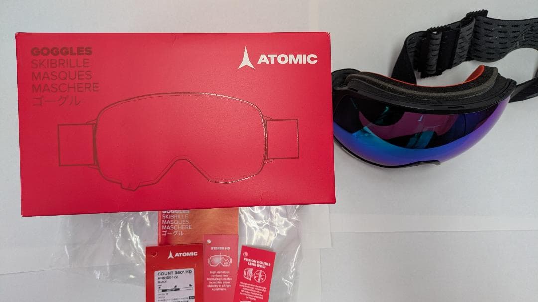 ATOMIC COUNT 360° ゴーグル