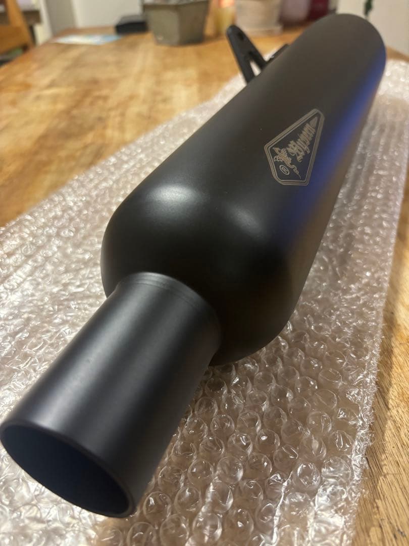 アールズギア スリップオン マフラー新品 ホンダGB350 マットブラック