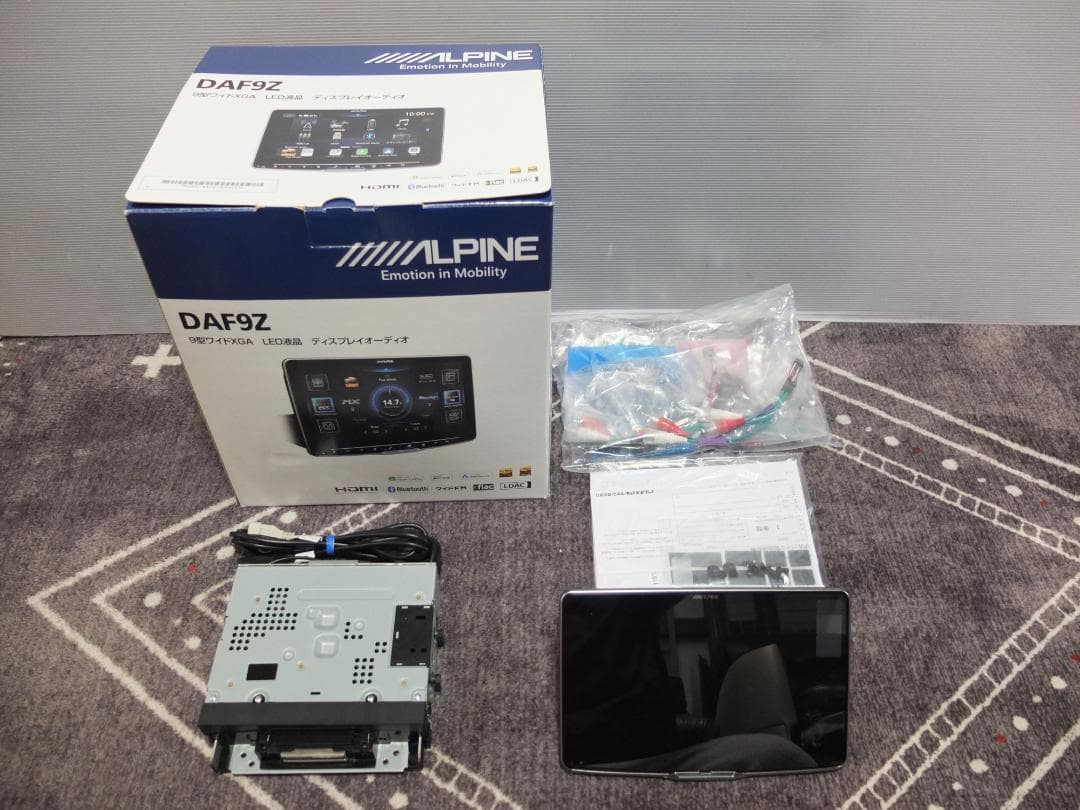 紳*士様 ALPINE DAF9Z カーオーディオシステム
