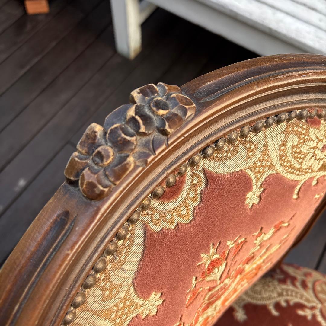 イタリー製　ダイニングチェア　検　アンティーク