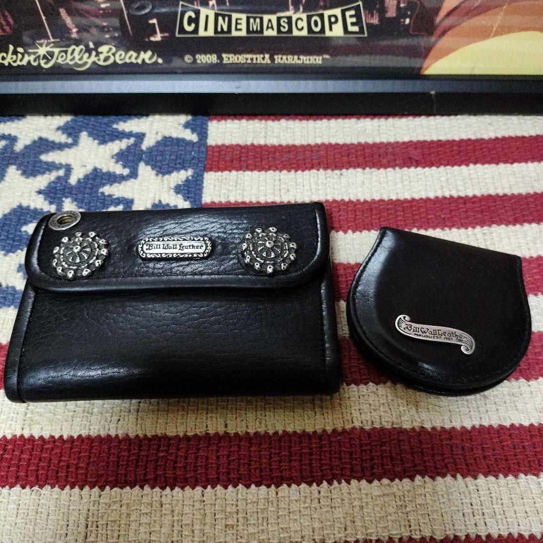 ビルウォールレザー ミドルウォレット レザーケース セット