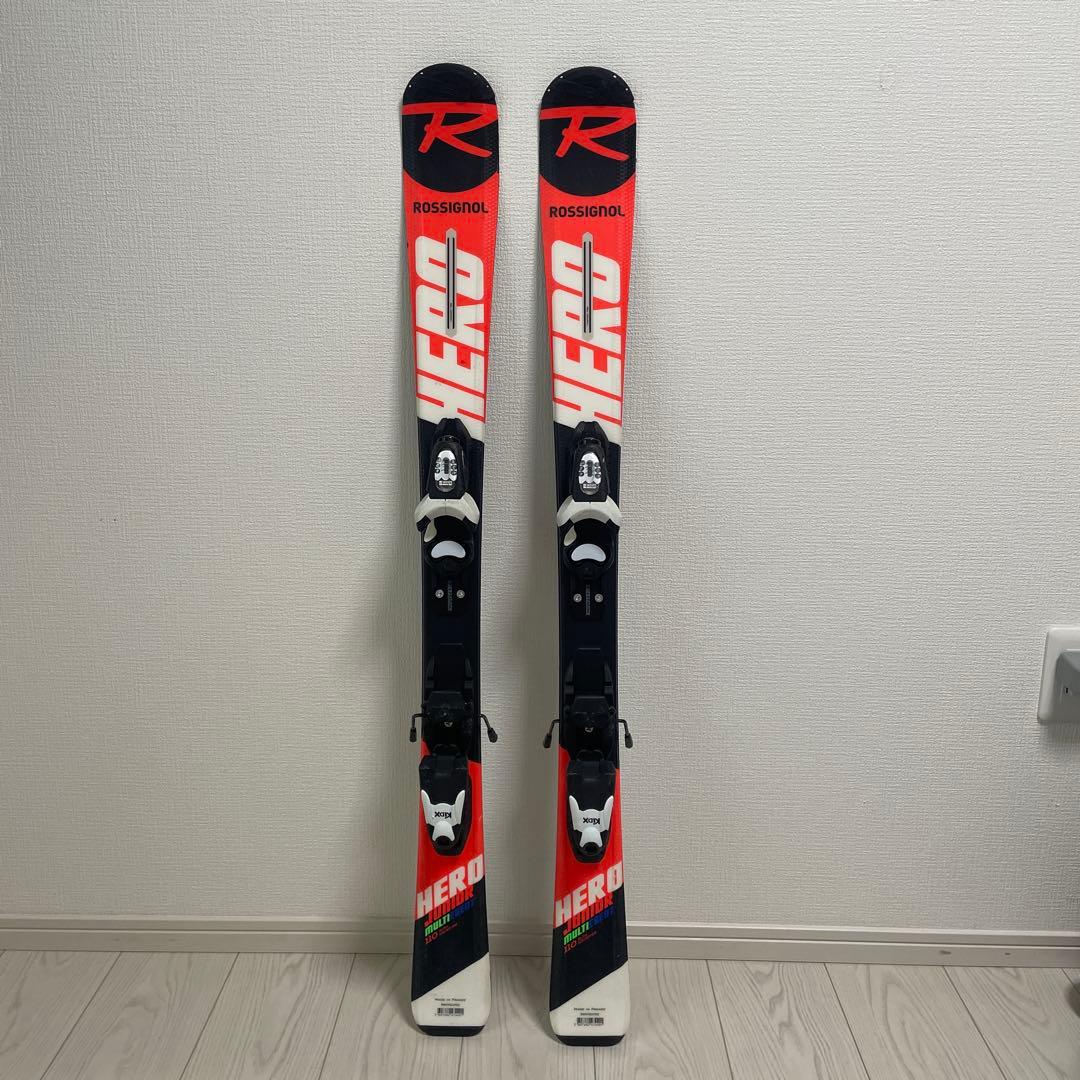 ROSSIGNOL HERO スキー Wax済み
