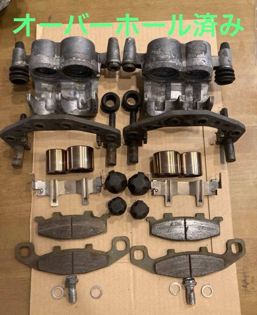 整備済　オーバーホール済 ゼファー400 750 フロントキャリパー OH