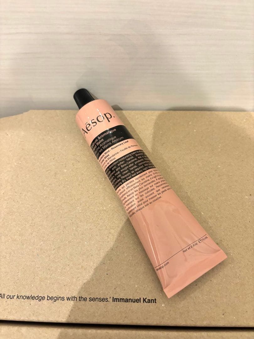 Aesop ハンドウォッシュ＆ハンドバーム&リップセット(箱と袋付き)