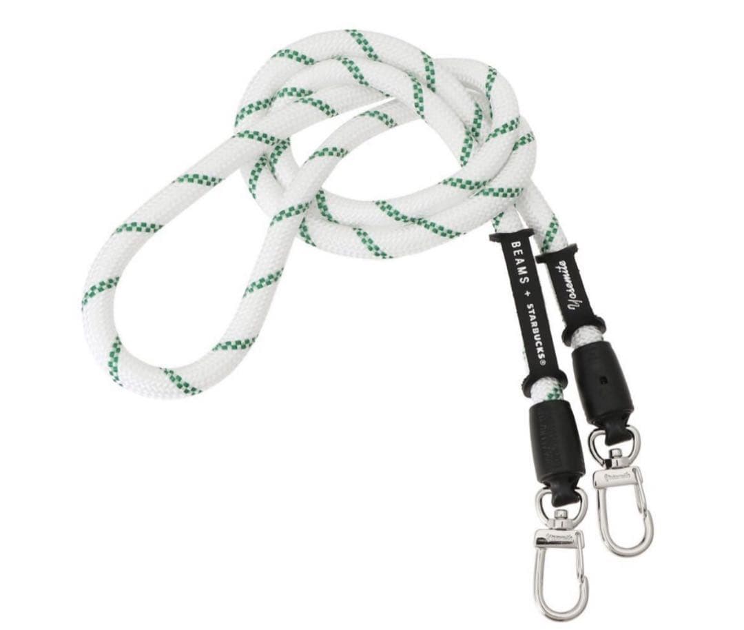 どらいぶ BEAMS YOSEMITE STRAP ホワイト　ストラップ