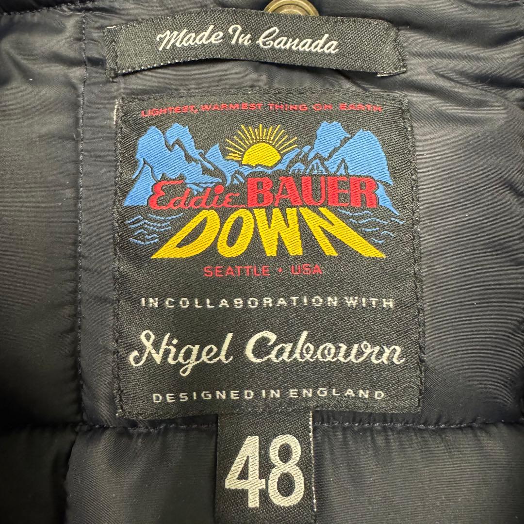 Nigel Cabourn×Eddie BAUER カナディアンベスト48ダウン