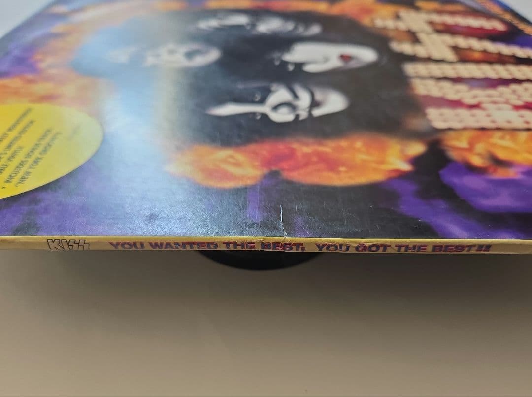 激レア！KISS YOU WANTED THE BEST〜2枚組LPレコード