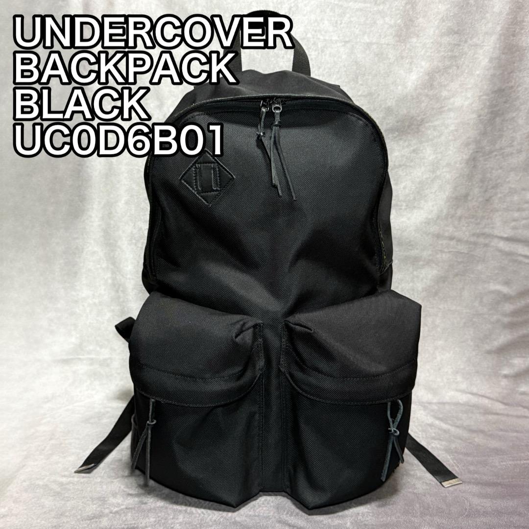 UNDERCOVER BACKPACK BLACK UC0D6B01　　U01