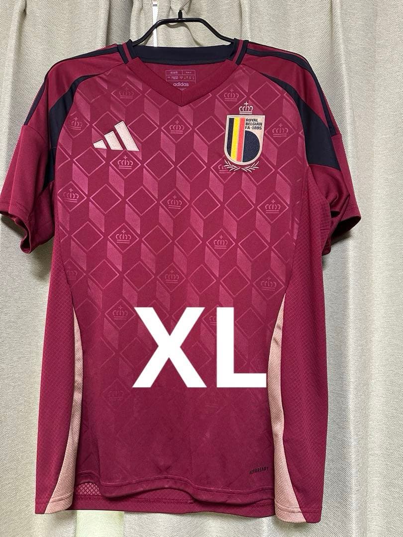 【新品タグ付】ベルギー代表 24-25 ホーム レプリカ ユニフォーム XL