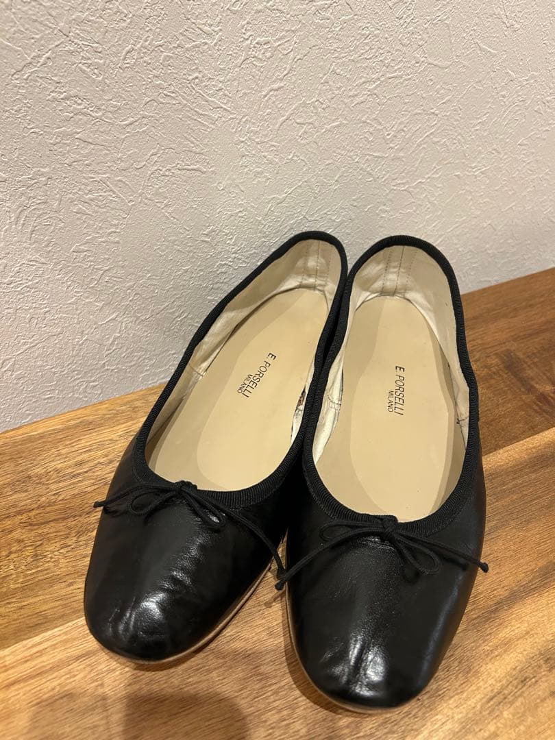 E. Porselli ポルセリ　黒　39