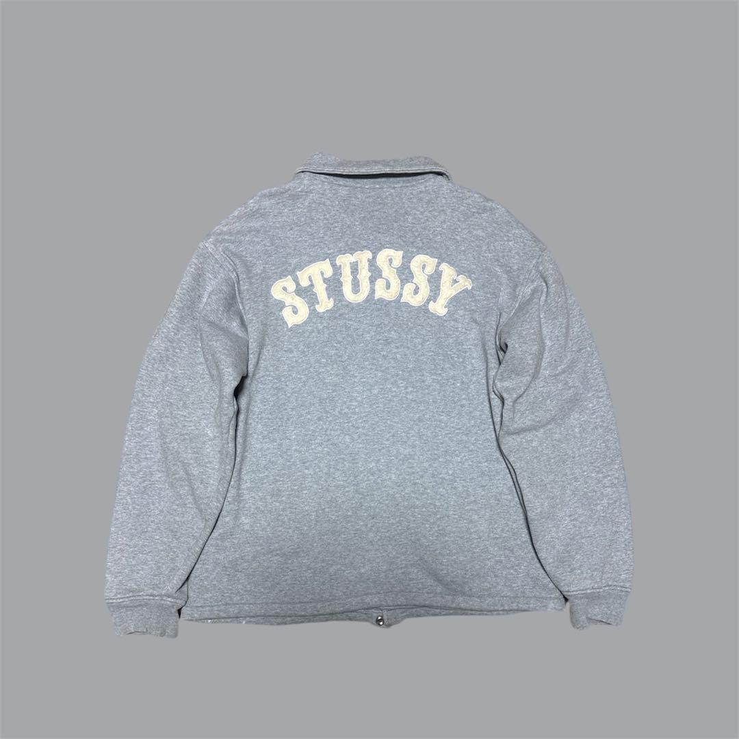90s old stussy ステューシー　スウェットスタジャン