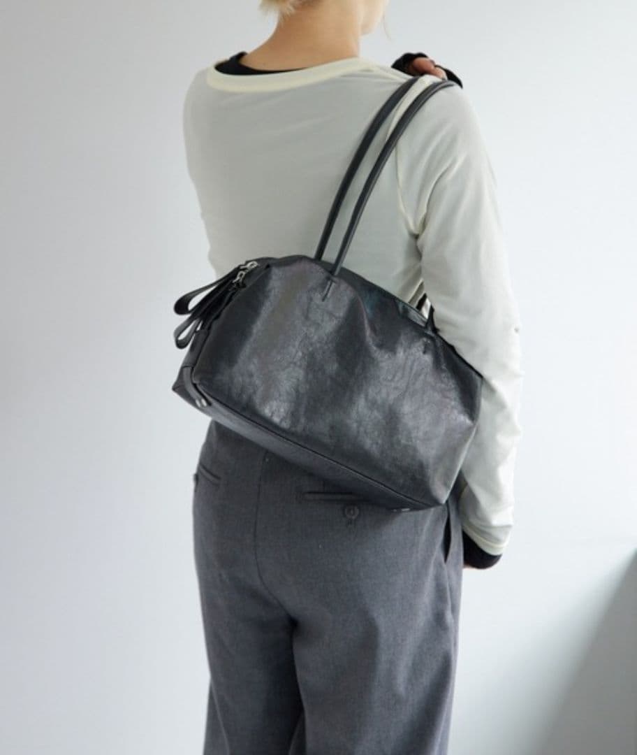 【れもんです】ear PAPILLONNER ロングハンドルボストンバッグ