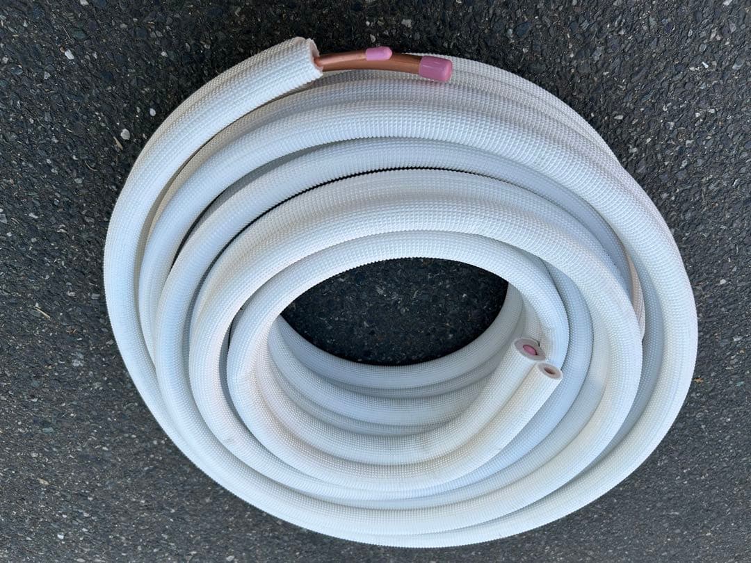 CAMELエアコン用配管 残12M 銅コイル