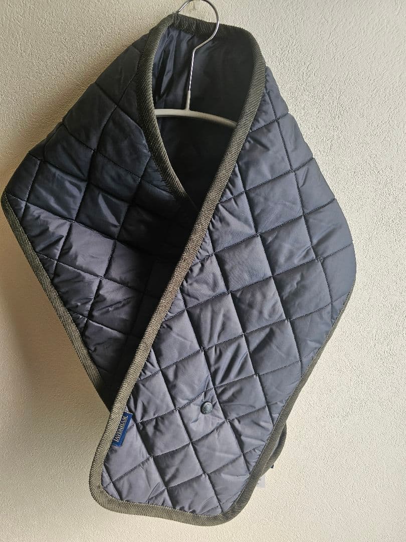 LAVENHAM BUTTON QUILT SCARF ラベンハム マフラー
