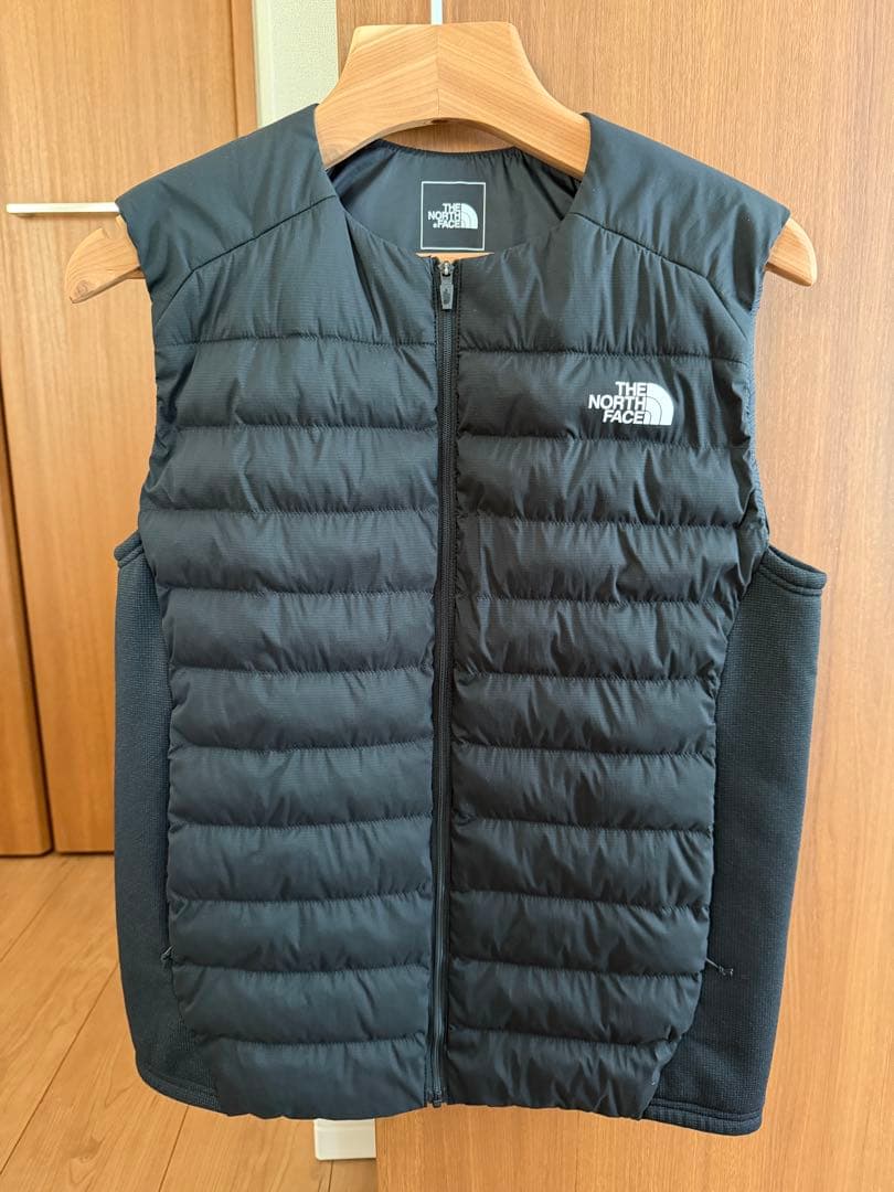 レディースMサイズ：THE NORTH FACE ダウンベスト ブラック