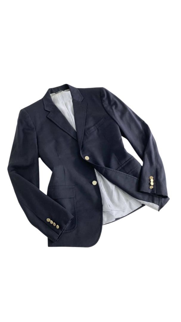 【USA製】Band of outsiders シングル ブレザー　ネイビー 4