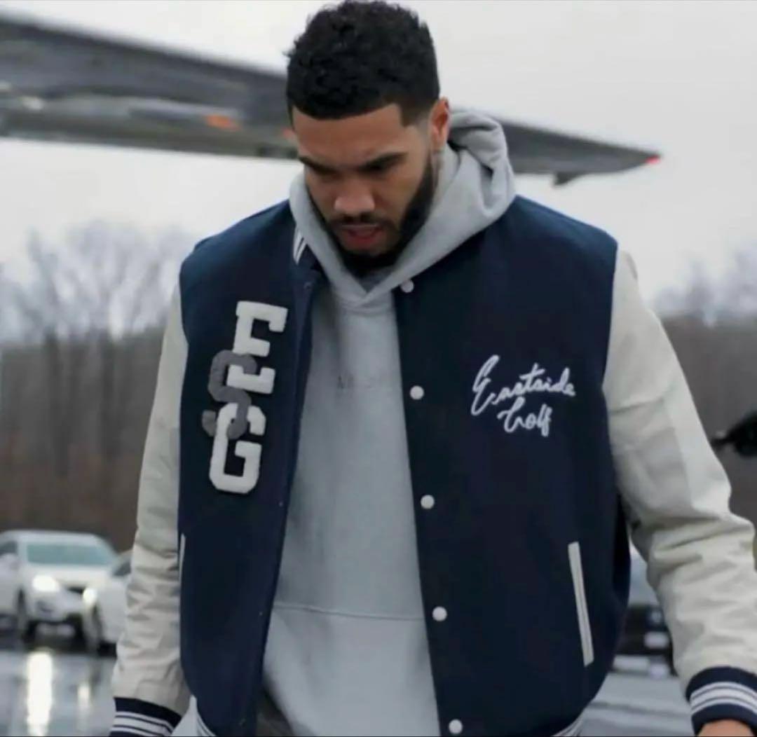 新年特価　EASTSIDE GOLF 23年スタジャン グリーンM 新品タグ付