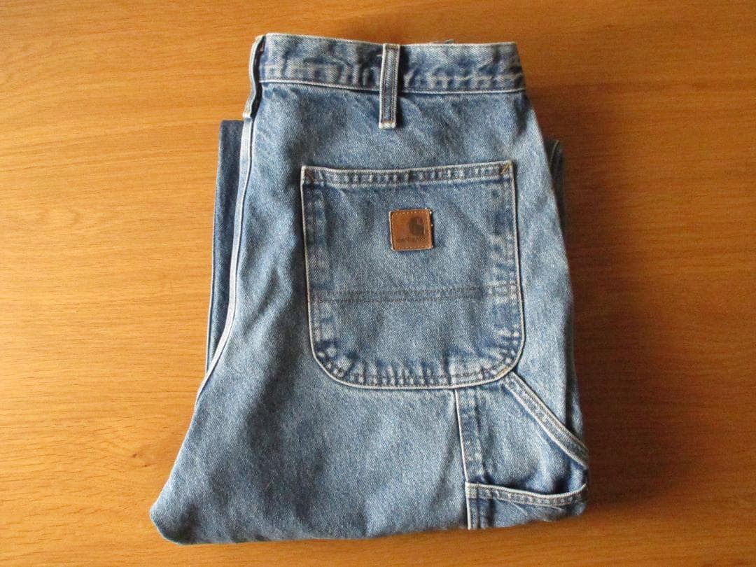 ★カーハートCarhartt【メキシコ製】デニムペインターパンツ32×32