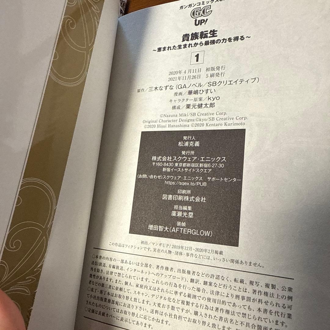 貴族転生 ～恵まれた生まれから最強の力を得る～(1〜10)