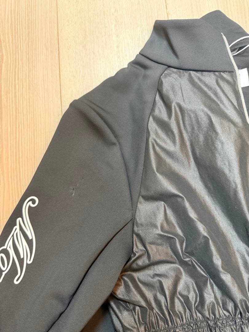 MARK&LONA マークアンドロナ ジップアップブルゾン　ブラック　36(S)