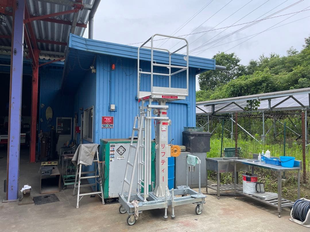リフティ　65F アルミ製マニュアルリフト　高所作業