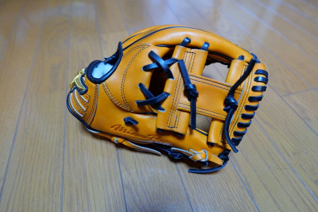 Mizuno Pro 　ミズノプロ　軟式グローブ オレンジ　内野手用　オーダー