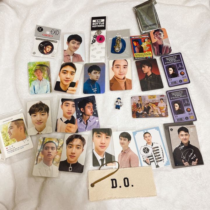 週末値下げ 希少品 EXO ギョンス 公式トレカセット＆公式グッズセット