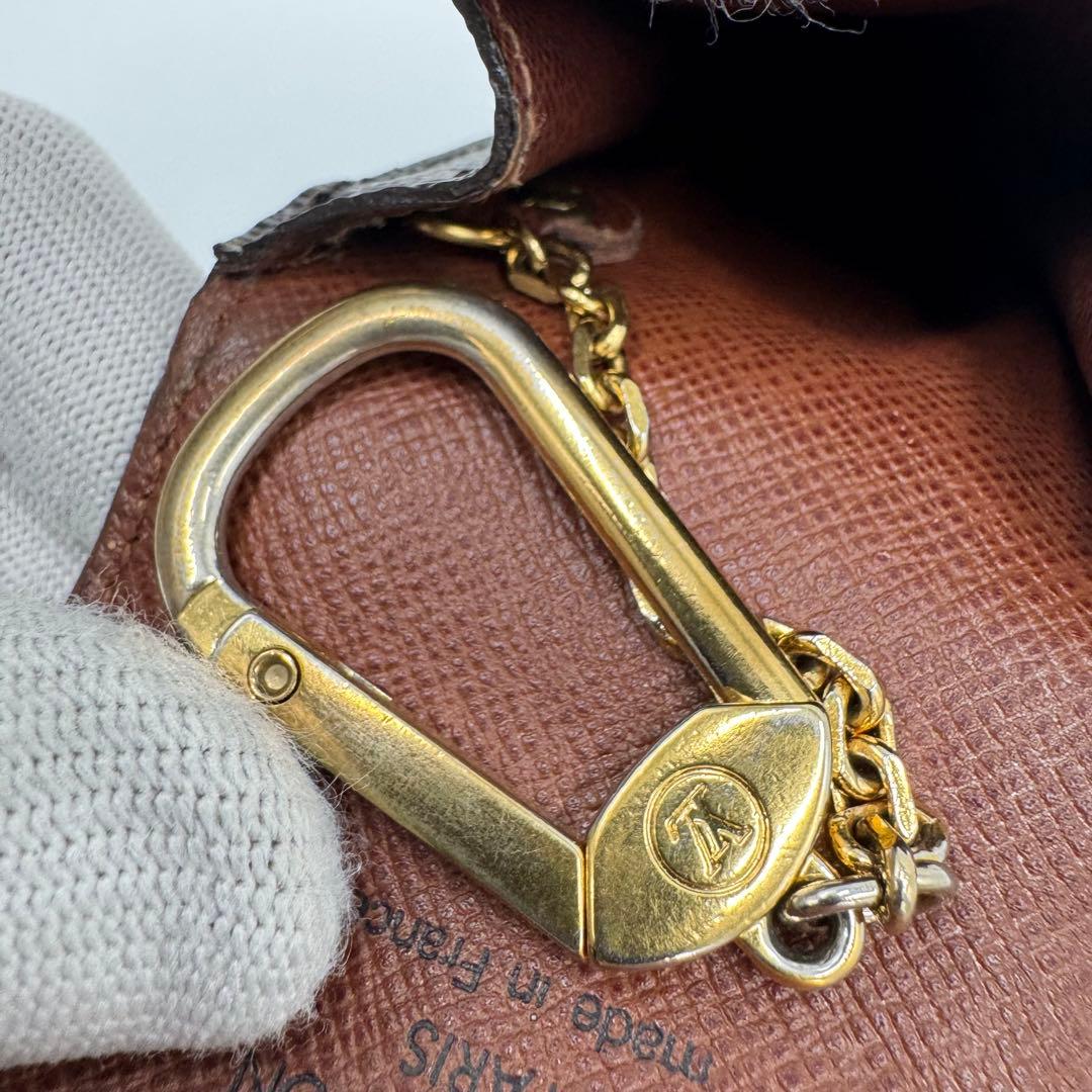 ルイヴィトン モノグラム ポルトクレバッジ キーリング マルチケース 男女兼用