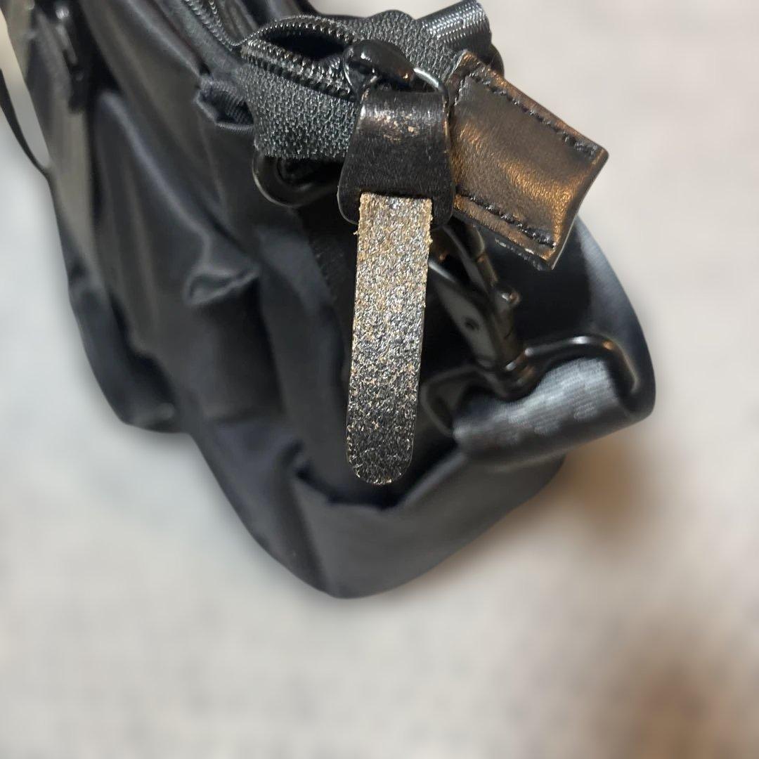 マンハッタンポーテージブラックレーベル ツイル トートバッグ 黒 ビジネスバッグ