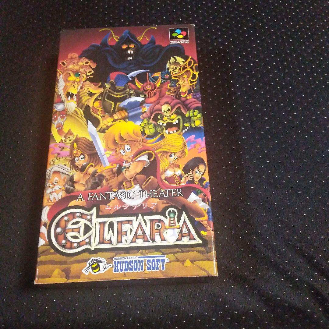 美品！『エルファリア』スーパーファミコン
